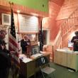 Wiscasset resident Paul Foley, left, and Wiscasset American Legion Post 54 members hope to raise funds for heating assistance for families struggling to get by this winter. JOHN MAGUIRE/Wiscasset Newspaper 