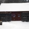 A snow-covered Old Fort Road barn in Edgecomb February 9. GARY DOW/Wiscasset Newspaper