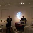 A presentation at the second annual meeting of the Wiscasset Chamber of Commerce is conducted by Ed Polewarczyk, Wiscasset selectman and former NASA contractor. CHARLOTTE BOYNTON/Wiscasset Newspaper
