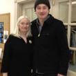 Edie Johnston and her son Geoffrey of Maine Medicinals speak to the Garden Club of Wiscasset on March 7. Courtesy of Garden Club of Wiscasset