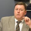Two Bridges Regional Jail Administrator Mark Westrum expresses his concerns with the Board of Corrections ability to fund third and fourth quarter payments to flagship jails, at the Lincoln/Sagadahoc Jail Authority meeting March 13. CHARLOTTE BOYNTON/Wiscasset Newspaper