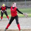 Megan Corson delivers a pitch in Mountain Valley Conference action with Telstar on April 22. KATHY ONORATO/Wiscasset Newspaper