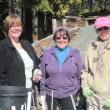 Potting plants for the Garden Club of Wiscasset’s annual plant sale are chairs, left to right, Julia Simpson, Linda Biden and Margaret Holden. Courtesy of Garden Club of Wiscasset