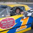 Kevin Sherman of Wiscasset wins the 30-lap N.E.4-Cylinder Prostock race at Wiscasset Speedway on April 20. Courtesy of Peter Taylor