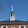 The repaired cupola as it now looks from street-level. SUSAN JOHNS/Wiscasset Newspaper 