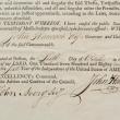 These documents appointing Edgecomb's Moses Davis a justice of the peace in Lincoln County in 1775 and 1781 will be up for auction June 1  and 2 in Thomaston. Courtesy of Thomaston Place Auction Galleries.