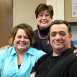 Ken MacLeod with Lincoln County Healthcare certified lymphedema therapists Leah Taylor (on left) and Diane Brown. Courtesy of Lincoln County Healthcare