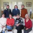 Champagne on the Sheepscot planners include, front row, left to right: Suki Flanagan, Kristin Pennock, Wendy Ross Eichler, Elizabeth Davis; back row, left to right, Callie Wronker, Judy Fossel and Ann Springhorn. Courtesy of Sheepscot Valley Conservation Association