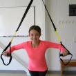 Lauren Forgues, above, and Michael Maxim are teaching TRX training at the YMCA on Wednesdays, 6-6:45 p.m., and Thursdays, 5:30-6:30 p.m. TRX delivers a fast, effective total-body workout. TRX helps build a rock-solid core, increases muscular endurance and benefits people of all fitness levels (pro-athletes to seniors). Courtesy of Mary Baudo
