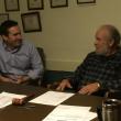 Alna Second Selectman Jonathan Villeneuve, Alna First Selectman David Abbott