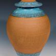 Ceramic urn by Peter Jones, Camden ME