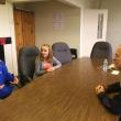 Joshua Kramley, Haley Davis, Wicasset Police Officer Perry Hatch