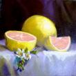 “Pink Grapefruit,” Sandra Dunn