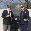 American Legion Post 54 Commannder William Cossette Jr., Wally Staples, Veterans Day