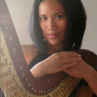 Classic jazz harpist Riza Printup.