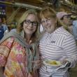 Summering on Southport from left: Lisa Stover of Chicago and Victoria Roach of Southern CA. Victoria’s fave: Mine Oyster; Lisa was undecided - at the time. LISA KRISTOFF/Boothbay Register