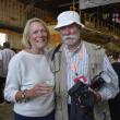 Nancy Tindal and photographer Bob Mitchell. LISA KRISTOFF/Boothbay Register