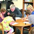 Author with students at CTL