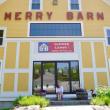 Merry Barn founder Stephanie McSherry sits outside the creative space at 417 River Road, Edgecomb. Courtesy image