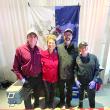The winning Boothbay Craft Brewery Team, from left: Cody Mitchell, Lori Mitchell, Paul McGuire and Sharon Fortune. Tancy Mitchell photo