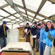 WMHS students on the Virginia in Wiscasset Harbor in April. File photo 