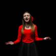 Jessie Ullo performing "Never Fall in Love with an Elf" from Elf, the musical. 