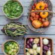 Produce and flowers. Kelsey Kobik photo