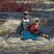 Greg Shute, right, and son Kyle Shute. Courtesy of Chewonki Foundation 