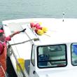 A lobsterman cleans the boat on return to the Wiscasset shore Sept. 7. SUSAN JOHNS/Wiscasset Newspaper 