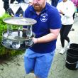The server shuffle during Windjammer Days. FRITZ FREUDENBERGER/Boothbay Register