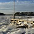 The town-owned bulkhead fronts the Kennebec River. Courtesy of Jason Shaw