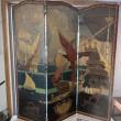 The pièce de résistance: hand-painted screen, 1931 by Carroll Thayer Berry.