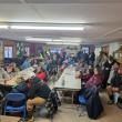 Wiscasset Rod and Gun Club’s kids ice fishing derby gets a great turnout Feb. 22. Tim Soule photo 