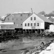 The former Wiscasset Lumber Company/Turner Center warehouse now site of the Creamery Pier. PHIL DI Vece photo 