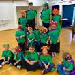 The cast of "A Day With Dinosaurs." Courtesy of Emily Mirabile
