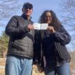 Bill Vaughan from the Damariscotta/Newcastle Rotary and Erica Berman executive director of Veggies to Table. Courtesy photo