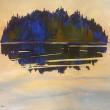 Sarah Wilde: "Island Glow"- acrylic. Courtesy of BRAF