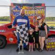 Kyle Enman and his family: Chevelle, Silas and Jessica. Jasen Dickey Photography