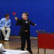 Oscar Mirabile performing his winning magic act. Leah Plummer photo