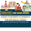 Who will YOU Nominate from YOUR neighborhood? 