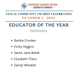 2025 Educator of the Year Nominees