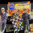 Late Model Top 3, from left: Frank Moulton, Daniel Harding and Jon Emerson. Jasen Dickey photo
