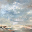 Kathy Buist paintings at Black River Gallery in Boothbay Harbor. Courtesy of the venue