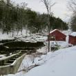 The alewives fishway and historic fish house on Nequasset Brook. PHIL DI VECE/Wiscasset Newspaper