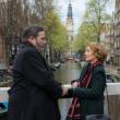 Lesley Manville and Ciarán Hinds star in "Midwinter Break" opening April 3. Courtesy of Lincoln Theater
