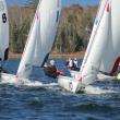 BHYC high school sailors in competition. Chris Liberti photo
