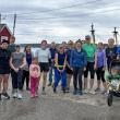 Participants gather to raise money and awareness despite the overcast weather. Courtesy of Leah Campbell 