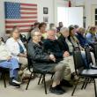 Residents await the select board’s decision Wednesday evening. PHIL DI VECE/Wiscasset Newspaper