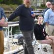 Project Manager & Shipwright Ross Branch talks trials and tribulations of the restoration process. ISABELLE CURTIS/Boothbay Register