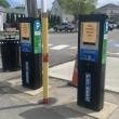 Goodbye, Flowbird blue, and hello to SmartMobile green. ISABELLE CURTIS/Boothbay Register